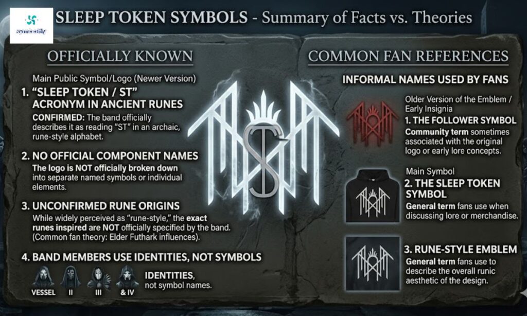 25 Sleep Token Symbols and Their Hidden Meanings
