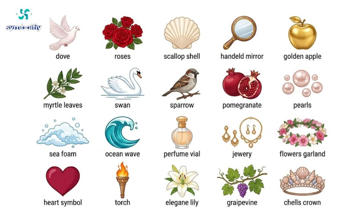 25+ Aphrodite Symbols and Their Hidden Meaning