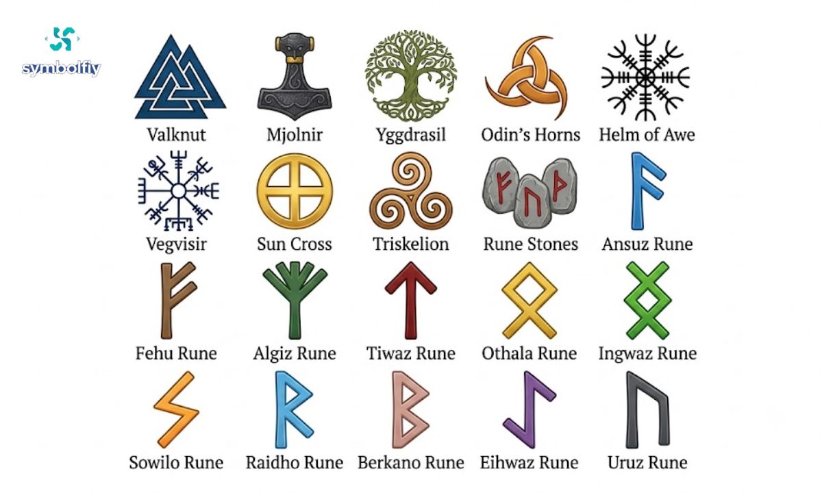 25+ Germanic Symbols: Meanings, History, and Mythological Roots