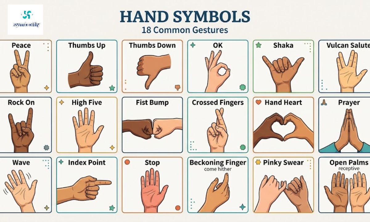 25+ Hand Symbols and Their Meanings: Spiritual, Cultural & Historical Guide