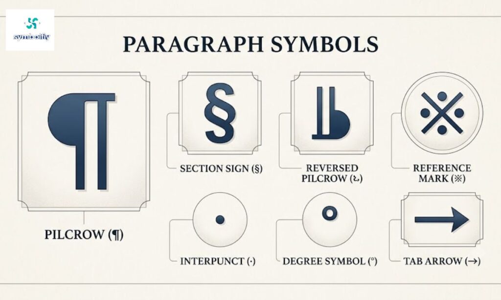 25+ Paragraph Symbols: Names, Meanings, and How to Use Them