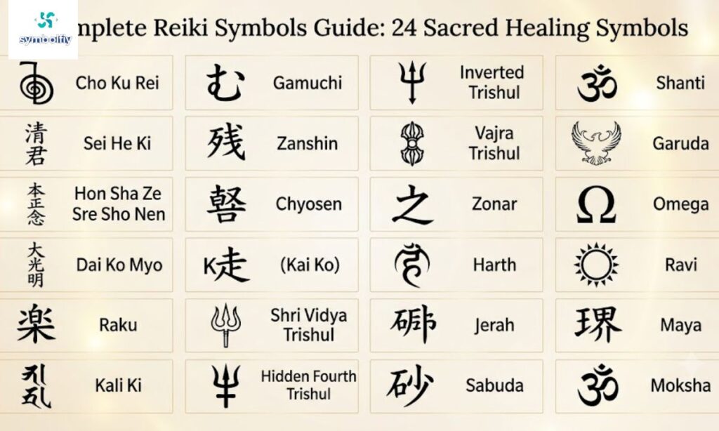 25+ Reiki Symbols: Meanings, Origins, and Healing Uses