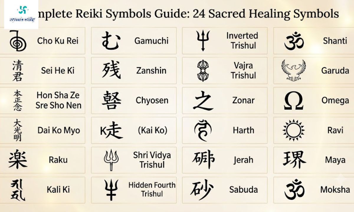 25+ Reiki Symbols: Meanings, Origins, and Healing Uses