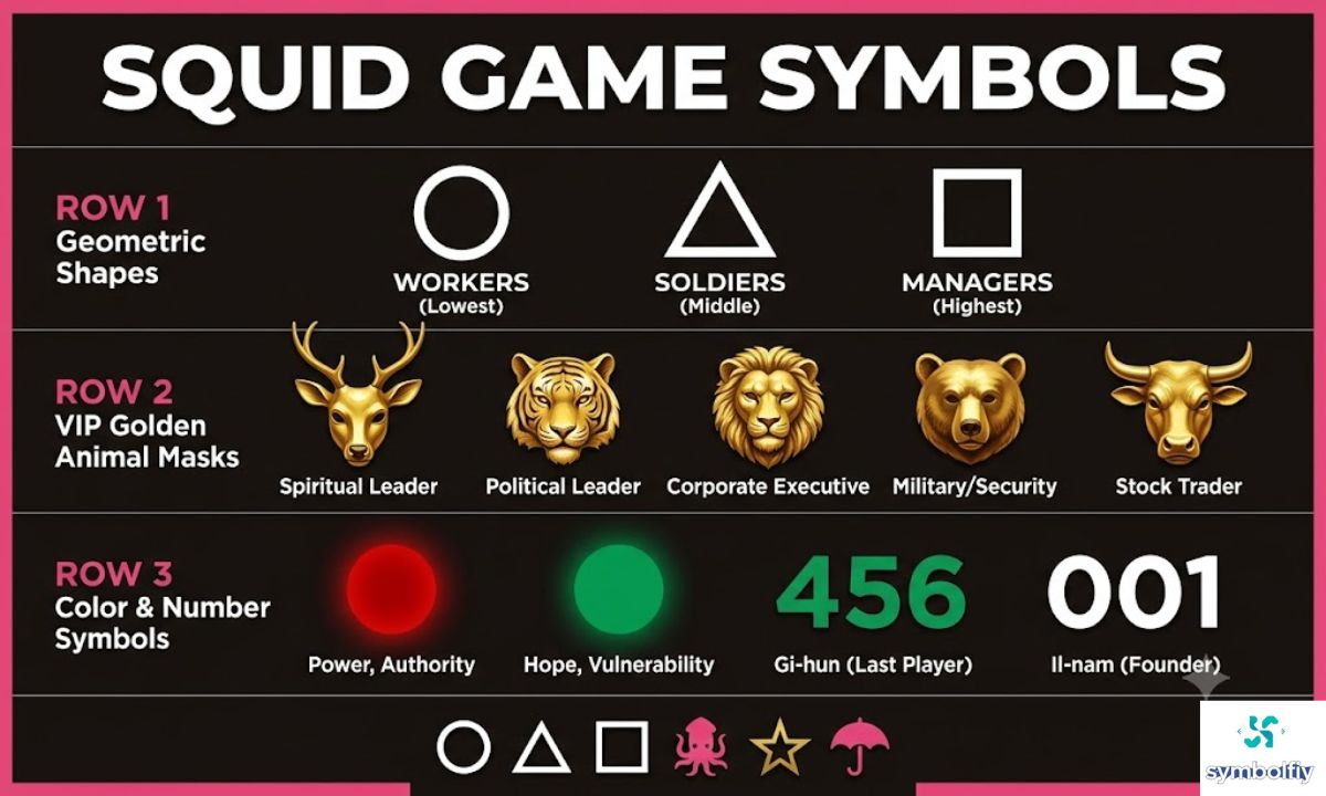 25+ Squid Game Symbols and Their Hidden Meanings